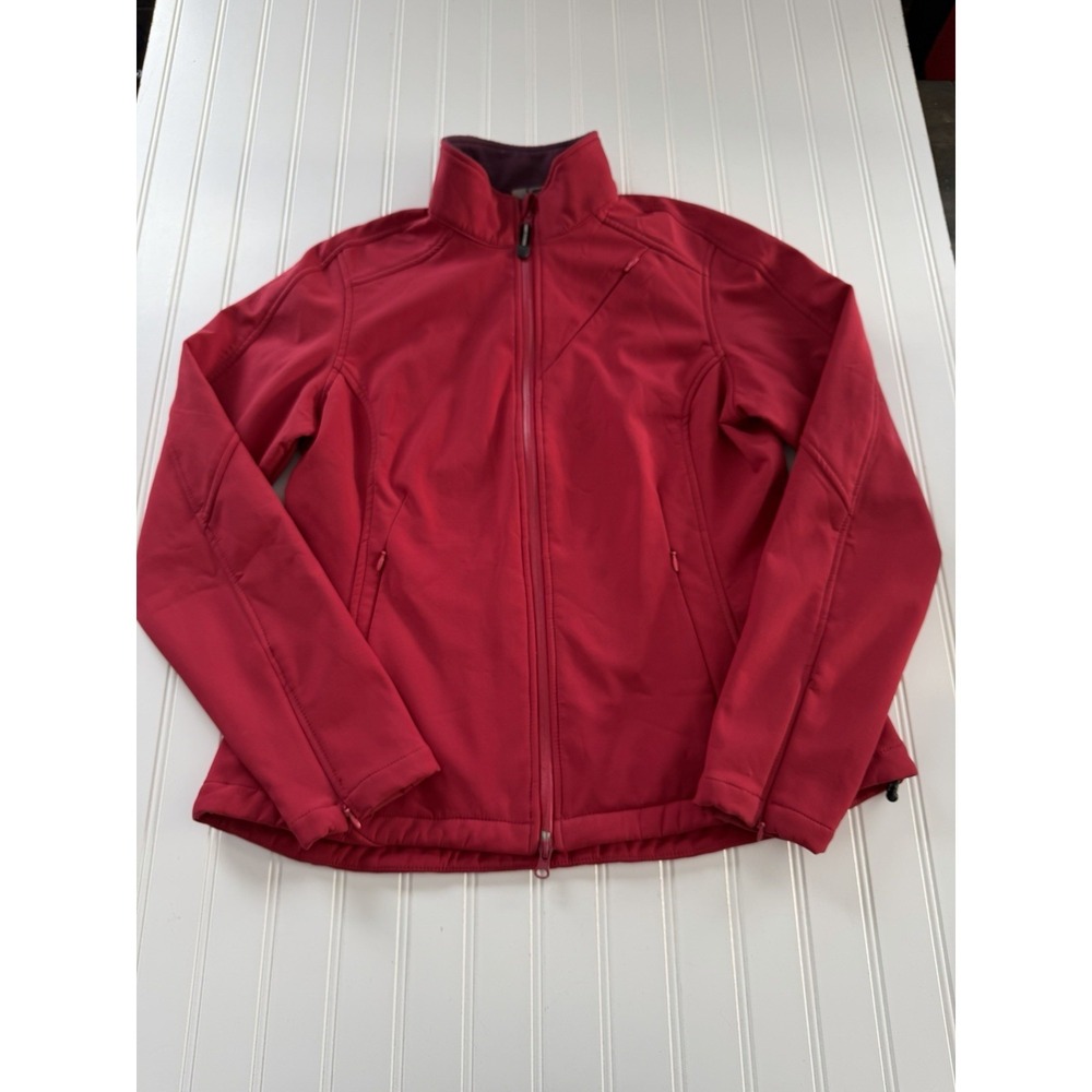 Roper‎ Women's Fleece Lined Jacket Large Pink Zip Pockets